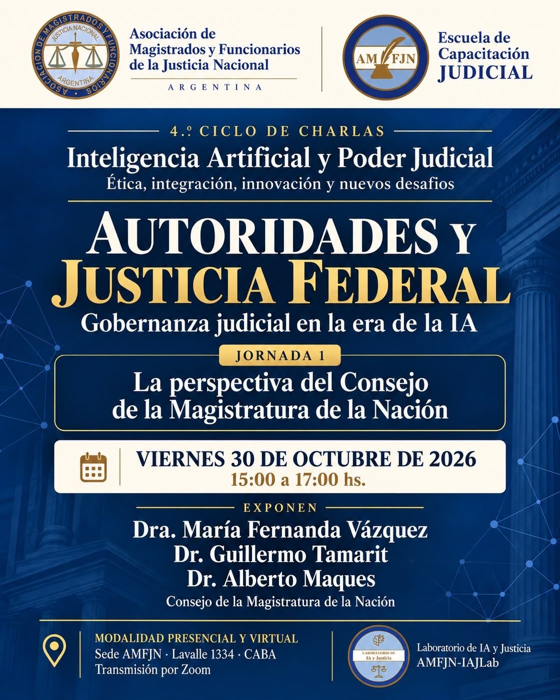 Afiche de la Jornada 1