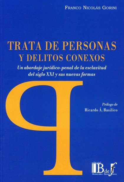 Tapa del libro «Trata de personas y delitos conexos»