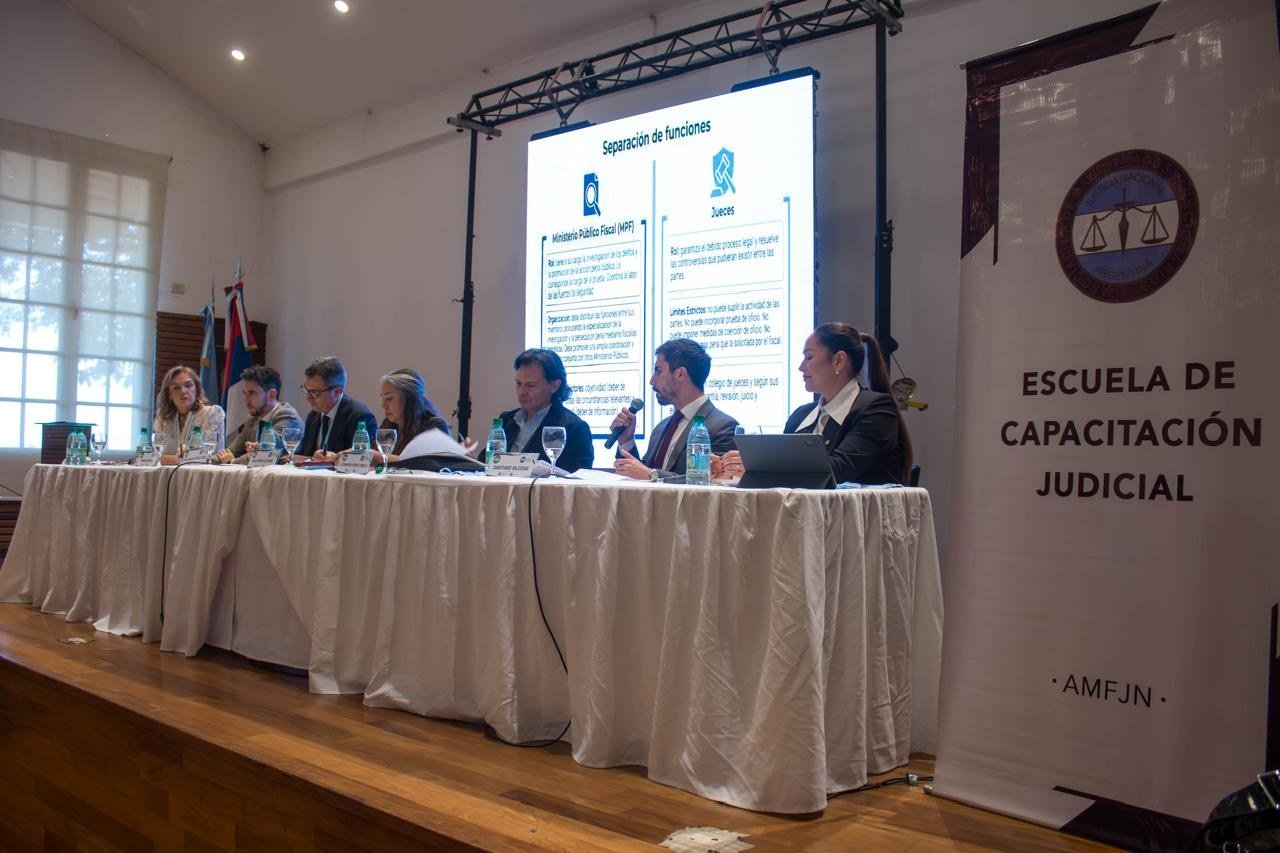 Exposición sobre la separación de funciones en el sistema acusatorio